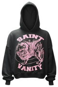 BLACK & PINK GRIFFIN HOODIE