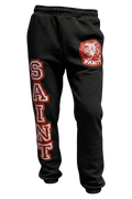 BLACK & RED VARSITY SWEATS