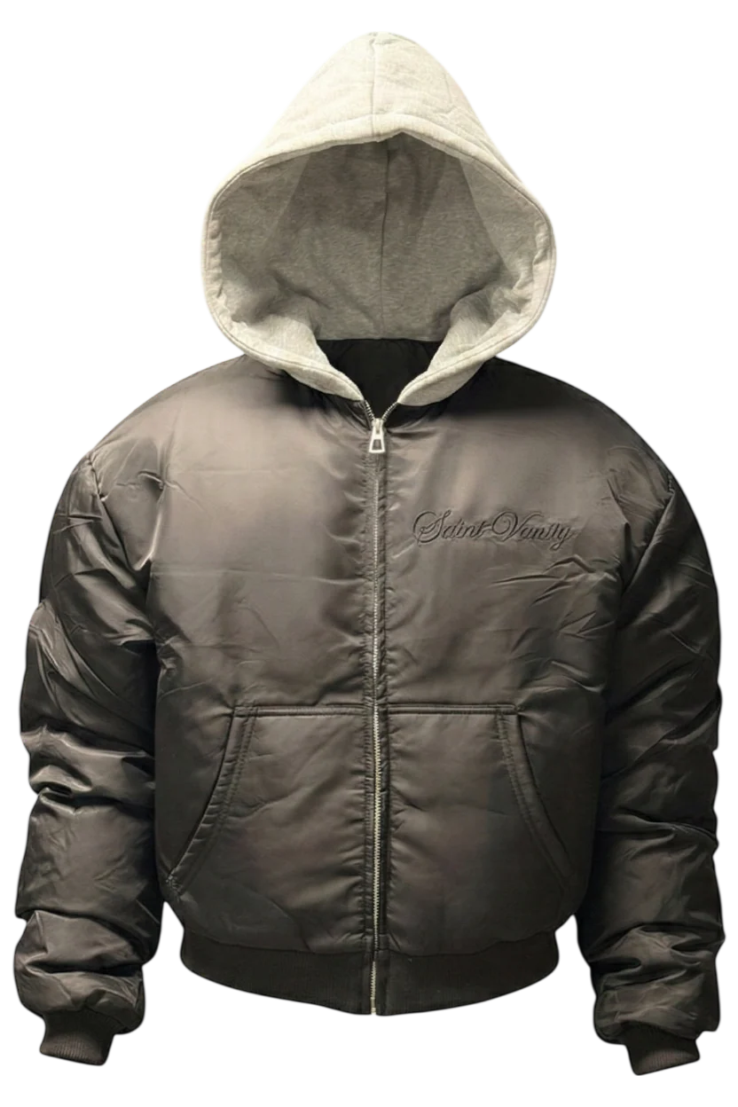 BLACK PREMIUM BOMBER