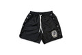 Saint Vanity Logo Nylon Shorts Black