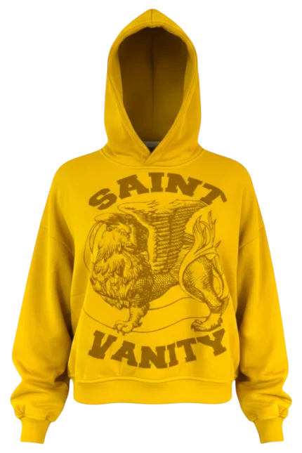 Saint Vanity Mustard Griffin Hoodie