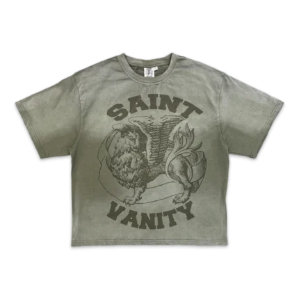 Saint Vanity Griffin Logo Tee “Olive”